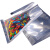 阴阳真空袋铝箔食品包装袋商用镀铝半透明塑 双面镀铝6x8cm 5 1
