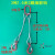 定制钢丝绳吊具起重吊具组合压制吊装钢丝绳吊钩吊具起重索具两腿 3T2腿1.5m 细筋钩