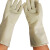 得豫工品 酸碱乳胶工业抗腐蚀防化手套 一双价 45cm*白色B型加厚 