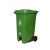 定制适用240L户外垃圾桶大号环卫脚踏式商用加厚大码塑料大型分类桶大容量 120中间脚踏-加强型（军绿