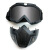 七格匠 哈雷风镜护目镜 骑行面罩滑雪越野复古防沙摩托车眼镜战术眼镜 面罩-黑框黄色片