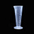 庄太太 塑料三角量杯 刻度量杯透明杯容量杯实验室耗材【50ml/5个】ZTT1229