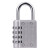 智工优选 密码挂锁锁体材质：锌合金 锁梁材质：加硬合金钢 四位密码开锁