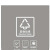 欧润哲 10升可降解分类垃圾袋塑料袋双面2丝(灰色)清洁塑料袋酒店物业商用饭店用平口垃圾袋100只装