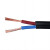 电线电缆RVV 2*1平方国标阻燃电源线 2芯多股铜丝软护套线 1米 2芯*16平方1米价