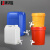 集华世 多功能商用立式塑料桶带水龙头清洁水桶【方桶20升/带水龙头】JHS-0298