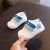 迪士尼（Disney）婴儿鞋子春秋夏季男宝宝学步鞋软底防滑地板鞋6个月幼儿童鞋防撞8 D12P＋皮面(粉色) 内长11.5cm:14码