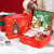 冇力 圣诞礼盒礼品盒平安夜苹果盒2024生日礼物盒子空盒手提精美包装盒 9号32*27*10.5cm（礼盒+礼袋）