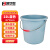 集华世 多功能加厚手提装水塑料桶【36*34cm蓝色22L】JHS-0176