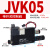 集成式大吸力气动真空发生器带控制阀检测开关破坏阀电磁阀CV10HS JVK05 带控制阀