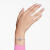 施华洛世奇（SWAROVSKI）24新款女手链Idyllia系列 新款镀铑贝壳造型粉色水晶小众轻奢手环 Pink
