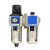 气源处理器油水分离过滤器二联件GFC200-08 300-10 400-15 GFC60025A自动排水 默认