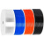 PU气管空压机软管8mm透明气泵高压管6X4/10X6.5/12*8木工气动风管 气管PU10X6.5蓝色80米/卷