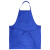 成楷科技 CKB-WQM-1  劳保工作围裙 加厚棉围裙，1条装  蓝布围裙加厚耐磨围裙需现做
