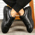 劳保鞋男女皮鞋舒适透气防臭耐磨防砸防刺穿钢包头安全工作鞋 黑色 629 37