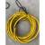 套塑料管钢丝绳  吊车吊装用起重吊索具包塑插编钢丝绳10/14/16mm 套管插编钢丝绳10毫米6米