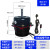 工业排气扇电机厨房卫生间换气扇电机马达排风扇配件220V 14寸方排电机+带(插头线+开关1