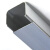 DS 铝合金方线槽 60*50mm 壁厚0.8mm 1米/根 外盖明装方形自粘地面