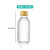 贝傅特 玻璃瓶 实验室分装瓶 化工样品瓶透明瓶带盖大口径小瓶子空瓶小药瓶 150ml大肚 