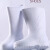 高筒加棉EVA泡沫雨靴男女冬季防水鞋水靴厨房防滑耐油食品靴 带字母款：EVA材质（白色高帮不加棉） 44