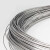 安达通 304不锈钢丝 单根衣架捆绑钢丝线软硬弹簧钢丝 2.5mm软丝(1kg)约25米