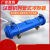 列管式冷却器GLC2-3-4-5-6-7GLL液压油水冷式散热器SL注塑机换热器 GLC1-0.4 纯zi铜管