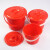 友力恒 塑料桶 小水桶厚实涂料桶子 单位：个 红色有盖13L