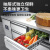 抽屉式冷藏工作台商用冷冻冰柜不锈钢冰箱风冷厨房保鲜平冷操作台 1.8-0.76-0.8米 风冷冷冻【9抽屉】