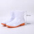 EVA泡沫雨靴夏季防水高筒男女鞋防水水靴厨房防滑耐油靴 高度16cm左右白色(牛筋底-不加 38