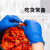 爱马斯一次性丁腈手套加厚耐用橡胶乳胶实验室食品居家PVC手套 M号(XNFRT，蓝色)
