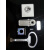 原装威图锁Rittal机箱机柜锁SZ2420.000双齿 安装板安装附件包 35mm 通用型 不带钥匙