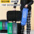 伏加瑞伏加瑞三合一垃圾分类垃圾桶家用大号商用脚踏式干湿分离连体桶公共场合 60升二分类桶(棕黑)湿+干