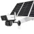海康威视双卡单待4G太阳能供电云台旋转枪球网络监控摄像头 2C144 太阳能续航约4天 标配无容量 太阳能供电 400万像素