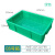周转箱塑料盒子长方形五金配件工具螺丝盒收纳零件盒物流物料胶框 05号箱绿色370*245*100mm