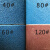 正宗蓝色砂带红纱砂布袋不锈钢坡口机专用进口打磨机砂纸精品 精品红色砂带40#一捆15条