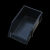 定制零件盒防静电黑色加厚背挂式组合式塑料收纳盒螺丝盒物料盒斜口盒 F3支柱式325*200*140mm