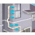 花黎落空调装饰管槽PVC铜管道套遮挡室内室外安装保护外机包管保护 75*65直管1米