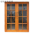 旭杉斯日式推拉门实木长虹玻璃格子门窗折叠门卧室门移门法式双开门定制 樟子松+樟子纸