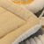斯派莎克韩式拼块馒头垫沙发垫四季通用飘窗垫窗台垫加厚实木客厅坐垫 法式荷叶边垫米黄 70*70cm