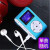 GJXBPmp3音乐播放器学生运动跑步可插卡随身听英语有屏迷你便携 有屏黑色 简约套餐MP3+充电线+OTG+内存卡