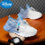 迪士尼8男童网鞋2024年夏季新款小白鞋透气薄款中大童镂空运动鞋老爹鞋9 Q111白蓝 30