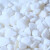 酒店垃圾桶箱烟灰缸灭烟用白石子办公楼装饰石子鹅卵小白石头 雪花白0.2-0.4CM(5斤装)-OE