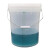 消毒桶带盖有刻度抹布美容院浸泡医院用尿桶10L透明塑料圆桶20升 20L半透明刻度桶(1个)