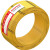 霍尼韦尔（Honeywell）WDZB 电线电缆铜线辐照交联电线B级阻燃插座国标电线家装铜芯BV硬线-黄色100米 6