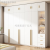 邦德思（BANGDESI）广东佛山品牌衣柜实木卧室家用生态板柜子白色大衣橱广东佛山家具 0.6米两门衣柜 单衣柜