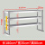 不锈钢货架厨房冷柜冰柜台上架工作台台面立架货架操作台上置物架 特厚长180宽35高80三层层距可调