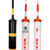 定制PVC反光警示管移动通信光缆保护套电力杆通信拉线护套警示管 标志桩10*10*100cm 红白PVC