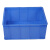 稳斯坦 周转箱塑料 加厚塑胶筐物料盒养鱼养龟物流收纳箱零件储物盒 6#540*405*230mm WST007