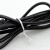 电镀锌铁丝扎线0.55 包塑铁大卷扎丝扁铁芯捆绳500米 黑/白色扎带 扎丝0.9白圆形400米