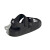 阿迪达斯 （adidas）夏季男女童简约经典休闲运动凉鞋沙滩鞋 GW0344 黑/白 28码 